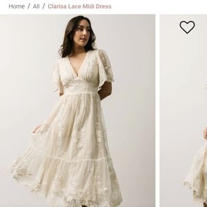 NWT Baltic Born Clarisa Lace Dress